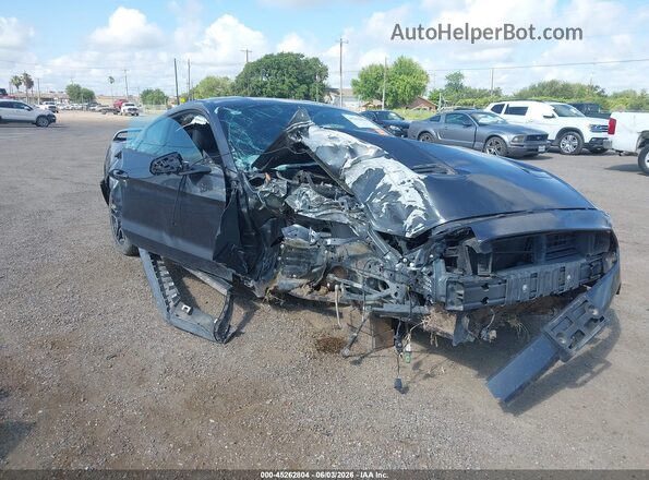 1FA6P8CF6L5159705 2020 FORD MUSTANG Gray Front view