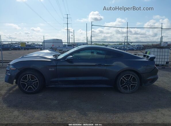 1FA6P8CF6L5159705 2020 FORD MUSTANG Gray 