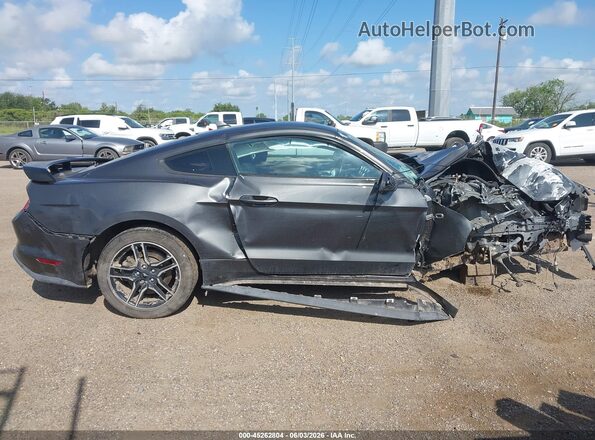 1FA6P8CF6L5159705 2020 FORD MUSTANG Gray 360 interior view