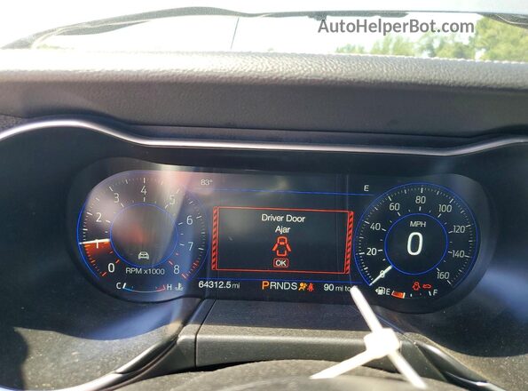 1FA6P8CF6M5126737 2021 FORD MUSTANG Silver Սարքավորումների վահանակի տեսք