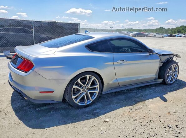 1FA6P8CF6M5126737 2021 FORD MUSTANG Silver Հետևի աջ