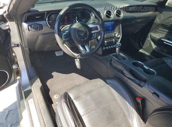1FA6P8CF6M5126737 2021 FORD MUSTANG Silver Առջևի վահանակի տեսք