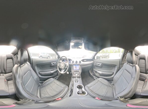 1FA6P8CF6M5126737 2021 FORD MUSTANG Silver Սալոնի 360 աստիճան տեսք