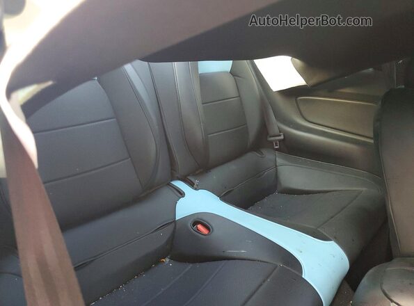 1FA6P8CF6M5139519 2021 FORD MUSTANG Синий Вид задних сидений