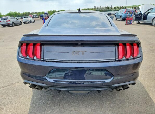 1FA6P8CF6M5145305 2021 FORD MUSTANG Blue 