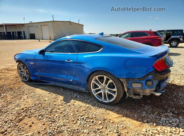 1FA6P8CF6M5156126 2021 FORD MUSTANG Blue 
