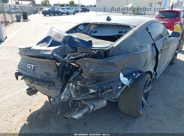 1FA6P8CF6N5133477 2022 FORD MUSTANG Black Widok z przodu