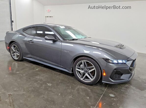 1FA6P8CF6R5436250 2024 FORD MUSTANG Gray 