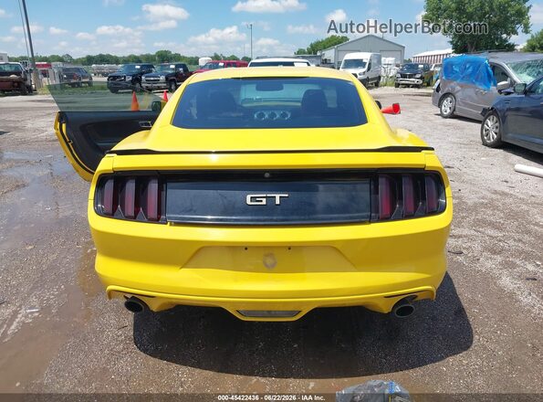 1FA6P8CF7G5206407 2016 FORD MUSTANG Желтый 