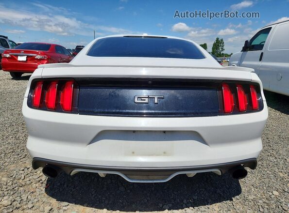 1FA6P8CF7G5275730 2016 FORD MUSTANG White Widok z tyłu