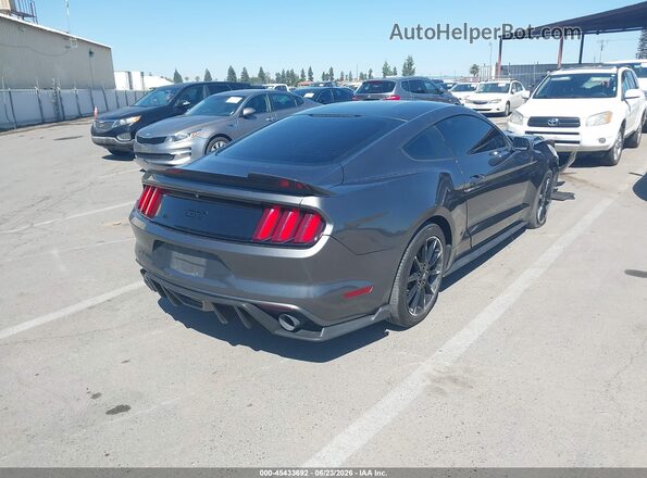 1FA6P8CF7G5328393 2016 FORD MUSTANG Gray Tył prawy