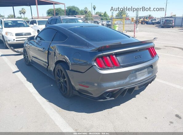 1FA6P8CF7G5328393 2016 FORD MUSTANG Gray Tył lewy