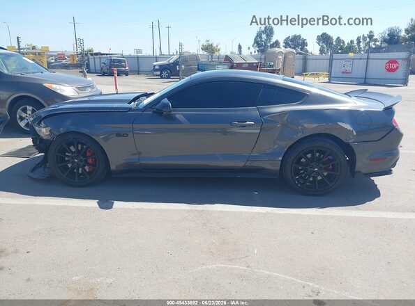 1FA6P8CF7G5328393 2016 FORD MUSTANG Gray Widok wnętrza 360 stopni