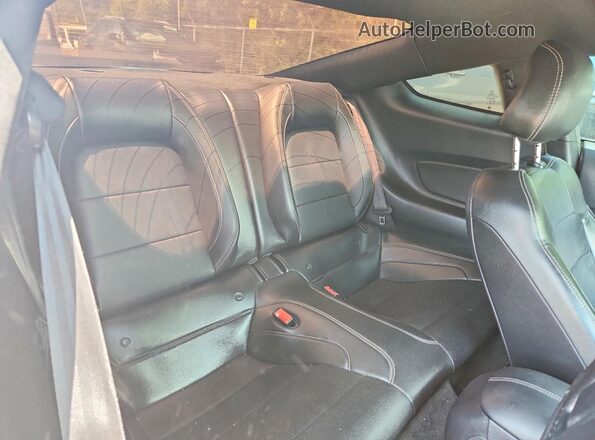 1FA6P8CF7J5127830 2018 FORD MUSTANG Black Rear seats view