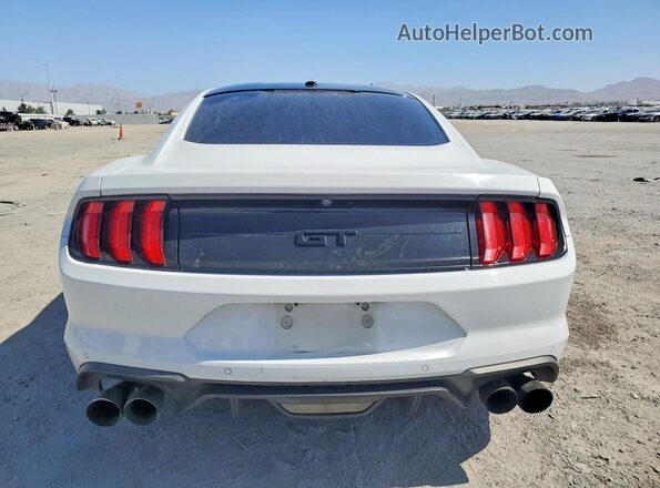 1FA6P8CF7J5181158 2018 FORD MUSTANG White Вид ззаду