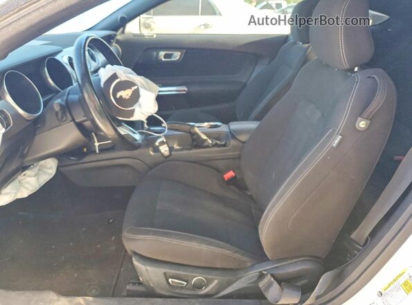 1FA6P8CF7K5145164 2019 FORD MUSTANG White Սալոնի դիմացի տեսք