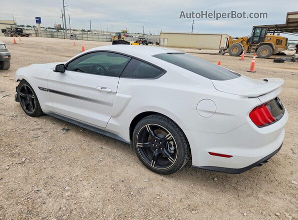 1FA6P8CF7K5147626 2019 FORD MUSTANG Белый Задняя левая четверть