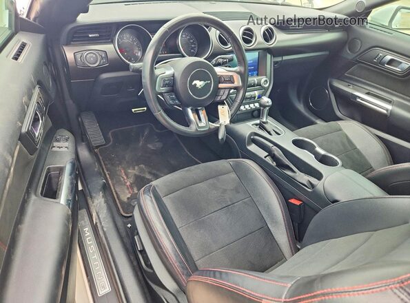 1FA6P8CF7K5147626 2019 FORD MUSTANG Белый Вид панели приборов