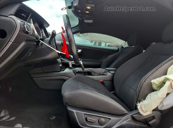 1FA6P8CF7L5174925 2020 FORD MUSTANG Black Vista interior delantera