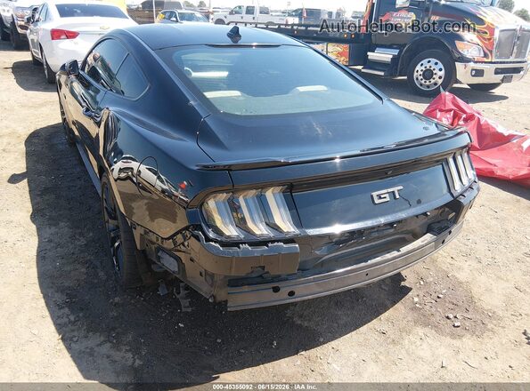1FA6P8CF7L5188792 2020 FORD MUSTANG Black Вид спереду