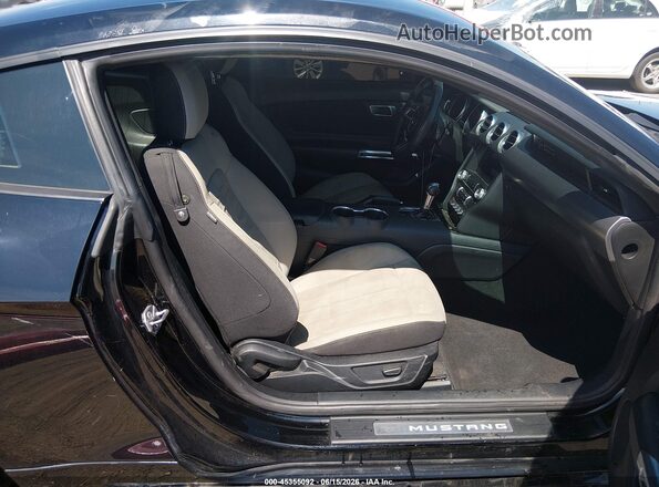 1FA6P8CF7L5188792 2020 FORD MUSTANG Black Вид салону спереду