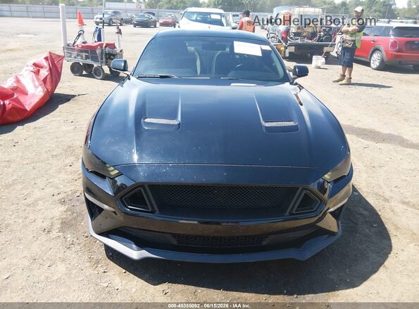 1FA6P8CF7L5188792 2020 FORD MUSTANG Black Вид задньої частини салону