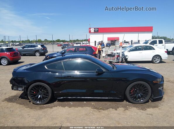 1FA6P8CF7L5188792 2020 FORD MUSTANG Black Панорамний вид салону 360°