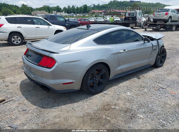 1FA6P8CF7M5105346 2021 FORD MUSTANG Серебряный 