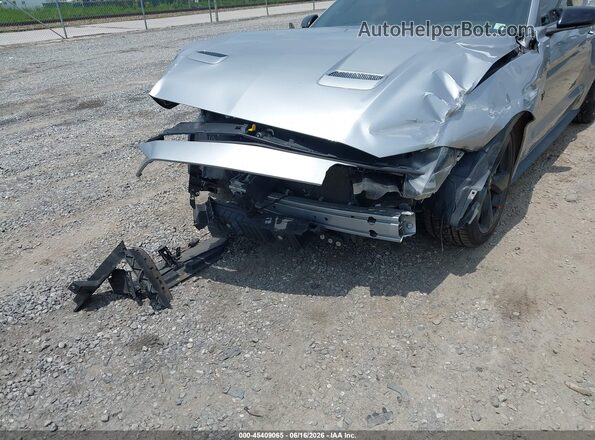1FA6P8CF7M5105346 2021 FORD MUSTANG Серебряный 