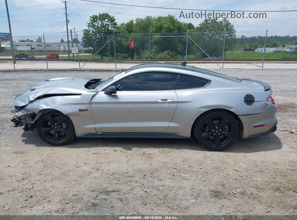 1FA6P8CF7M5105346 2021 FORD MUSTANG Серебряный 