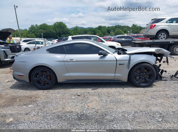 1FA6P8CF7M5105346 2021 FORD MUSTANG Серебряный 