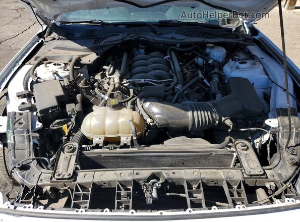 1FA6P8CF7M5127301 2021 FORD MUSTANG White Vista interior trasera