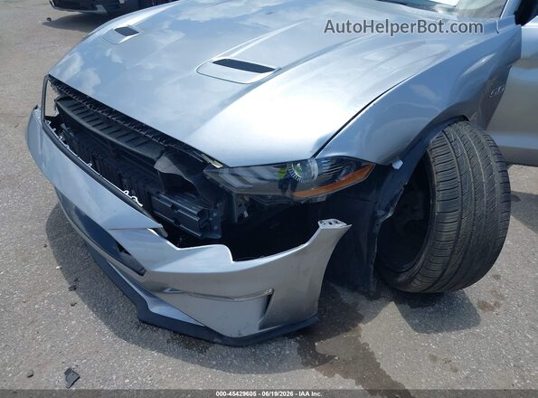 1FA6P8CF7M5158399 2021 FORD MUSTANG Silver Vista frontal
