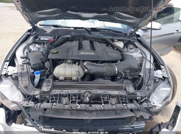 1FA6P8CF7M5158399 2021 FORD MUSTANG Silver Vista trasera
