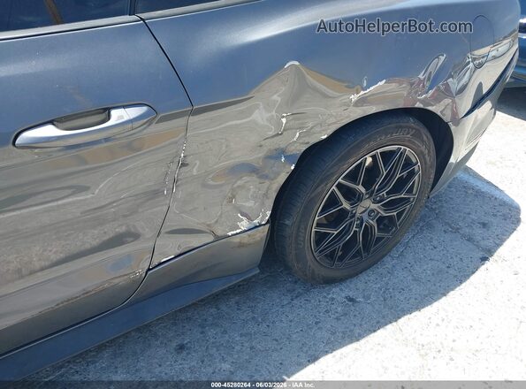 1FA6P8CF7N5108071 2022 FORD MUSTANG Gray Սարքավորումների վահանակի տեսք
