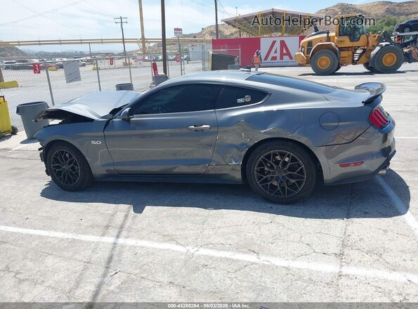 1FA6P8CF7N5108071 2022 FORD MUSTANG Gray 