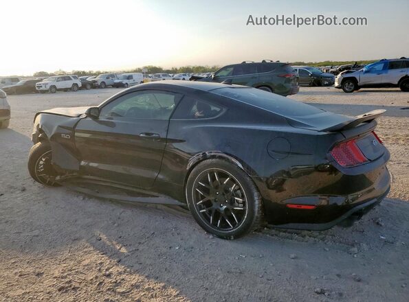 1FA6P8CF7N5108975 2022 FORD MUSTANG Black Задня ліва чверть