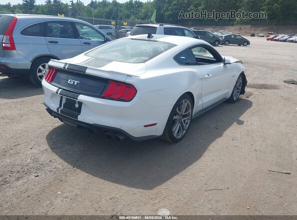 1FA6P8CF7N5141992 2022 FORD MUSTANG White Tył prawy