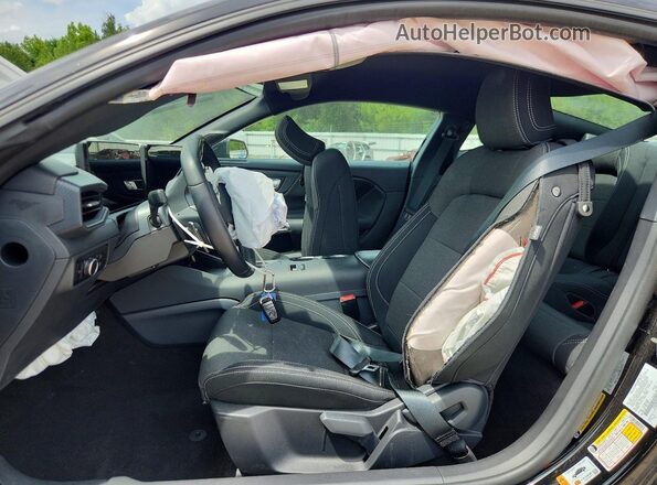 1FA6P8CF7S5410147 2025 FORD MUSTANG Black Vista interior delantera