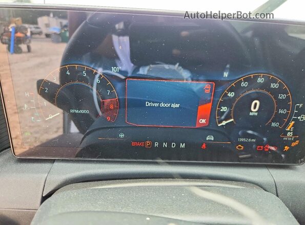 1FA6P8CF7S5410147 2025 FORD MUSTANG Black Vista del cuadro de instrumentos