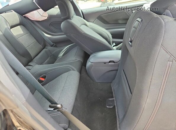 1FA6P8CF7S5410147 2025 FORD MUSTANG Black Vista de los asientos traseros