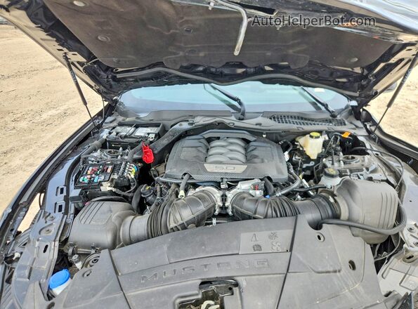 1FA6P8CF7S5410147 2025 FORD MUSTANG Black Vista interior trasera