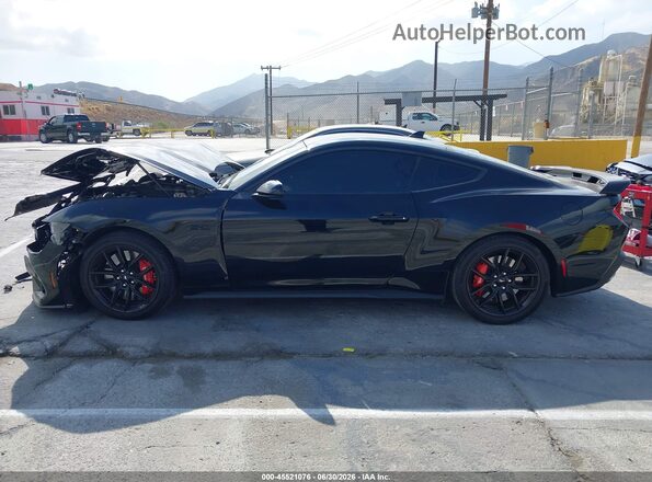 1FA6P8CF7S5411573 2025 FORD MUSTANG Black Սալոնի 360 աստիճան տեսք