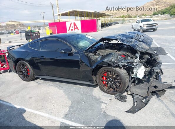 1FA6P8CF7S5411573 2025 FORD MUSTANG Black Սալոնի հետևի տեսք