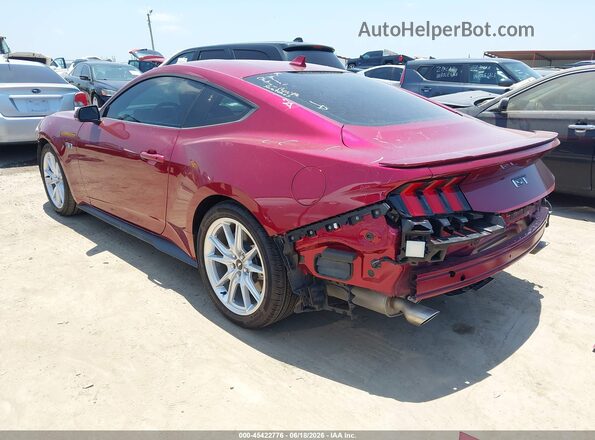 1FA6P8CF7S5418359 2025 FORD MUSTANG Красный Задняя левая четверть