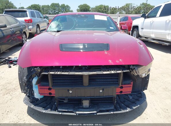 1FA6P8CF7S5418359 2025 FORD MUSTANG Красный Вид задней части салона