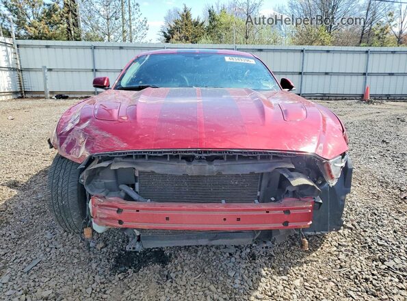 1FA6P8CF8G5215911 2016 FORD MUSTANG Red Widok z przodu