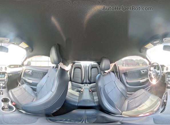 1FA6P8CF8G5215911 2016 FORD MUSTANG Red Widok naklejki z numerem VIN
