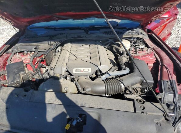 1FA6P8CF8H5259974 2017 FORD MUSTANG Burgundy 