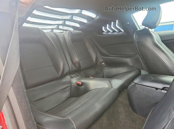 1FA6P8CF8H5287743 2017 FORD MUSTANG Maroon Vista de los asientos traseros